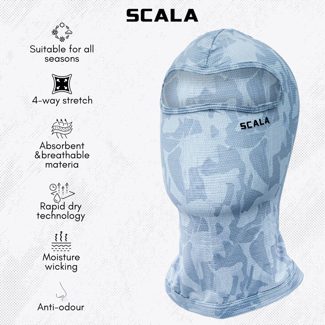 Air-X Single Panel Balaclava- Camouflage Light Grey