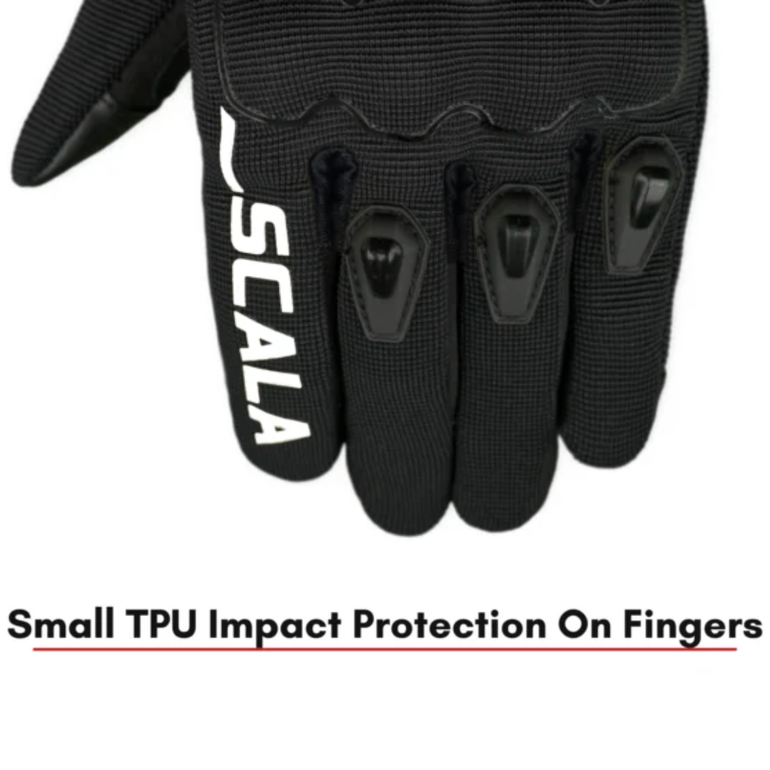 Scala Atlas Glove - Black-White