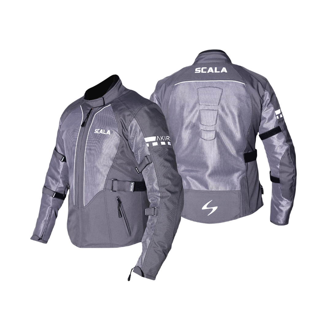 Scala Akira V2 Women Riding Jacket - Gray