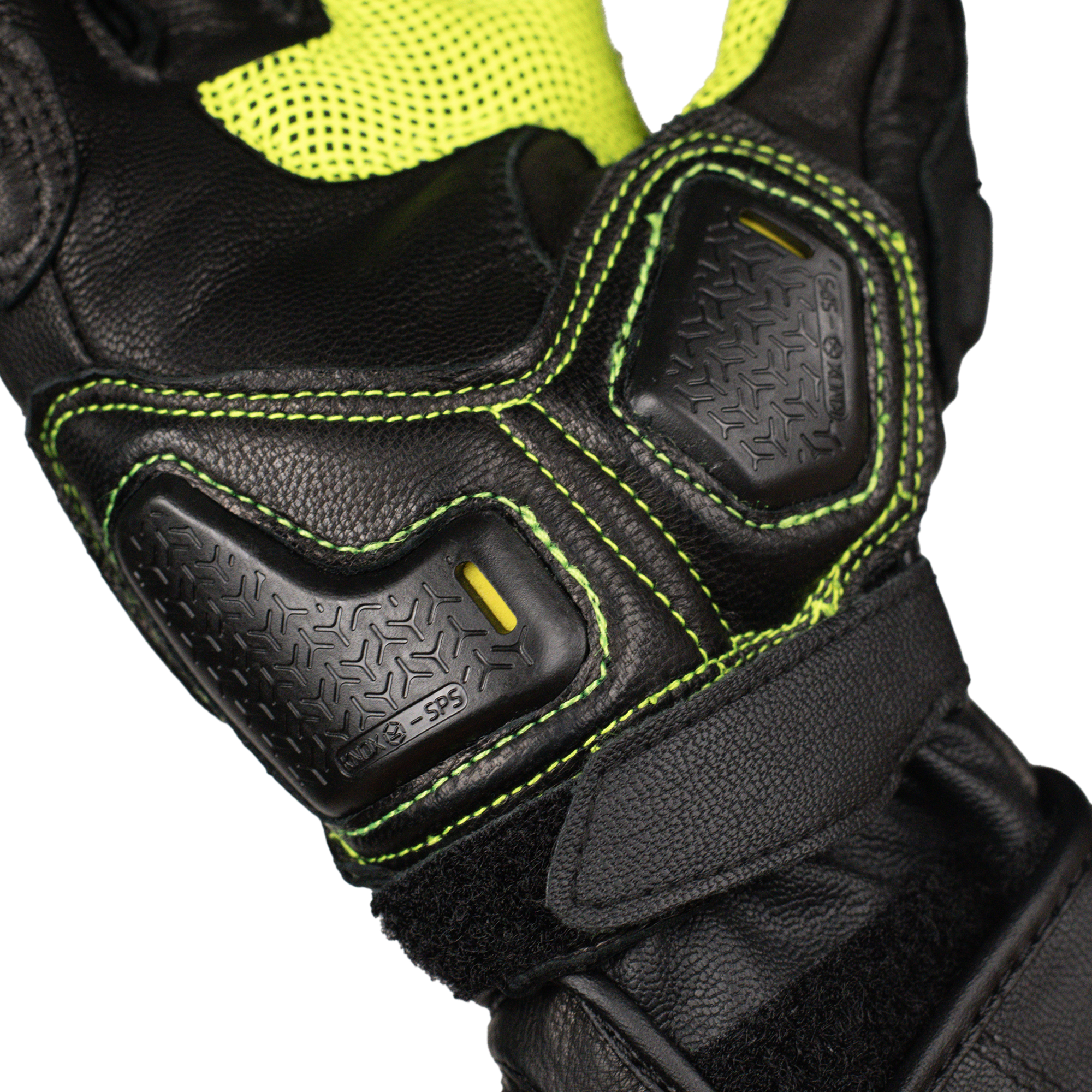 Scala Trekker Glove - Black Neon