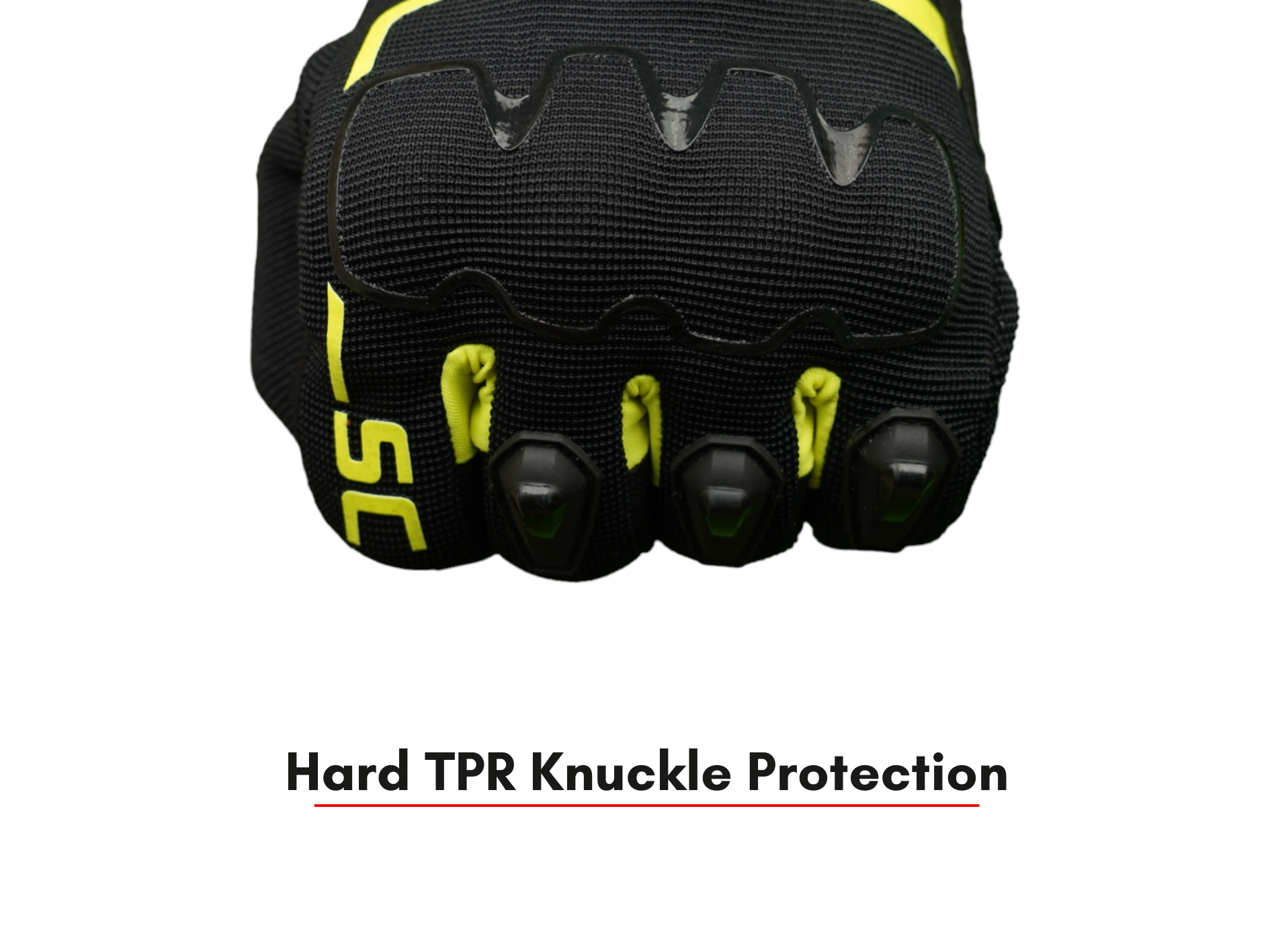 Scala Atlas Glove - Black Neon