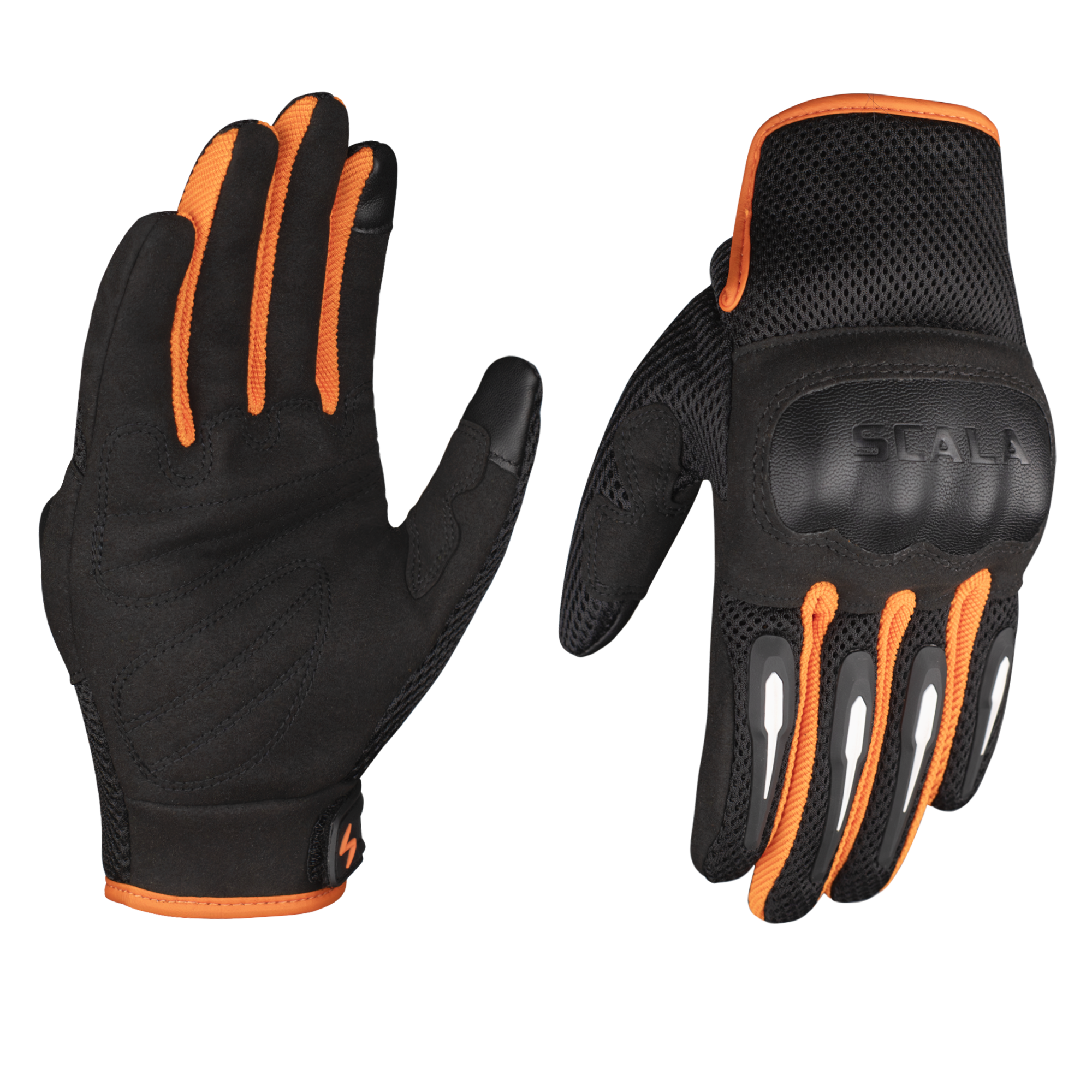 Scala Air Glove - Black Orange