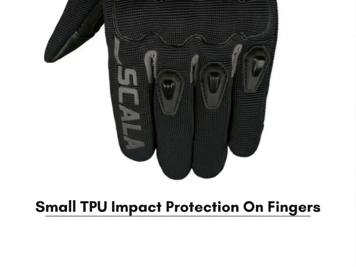 Scala Atlas Glove - Black-Grey