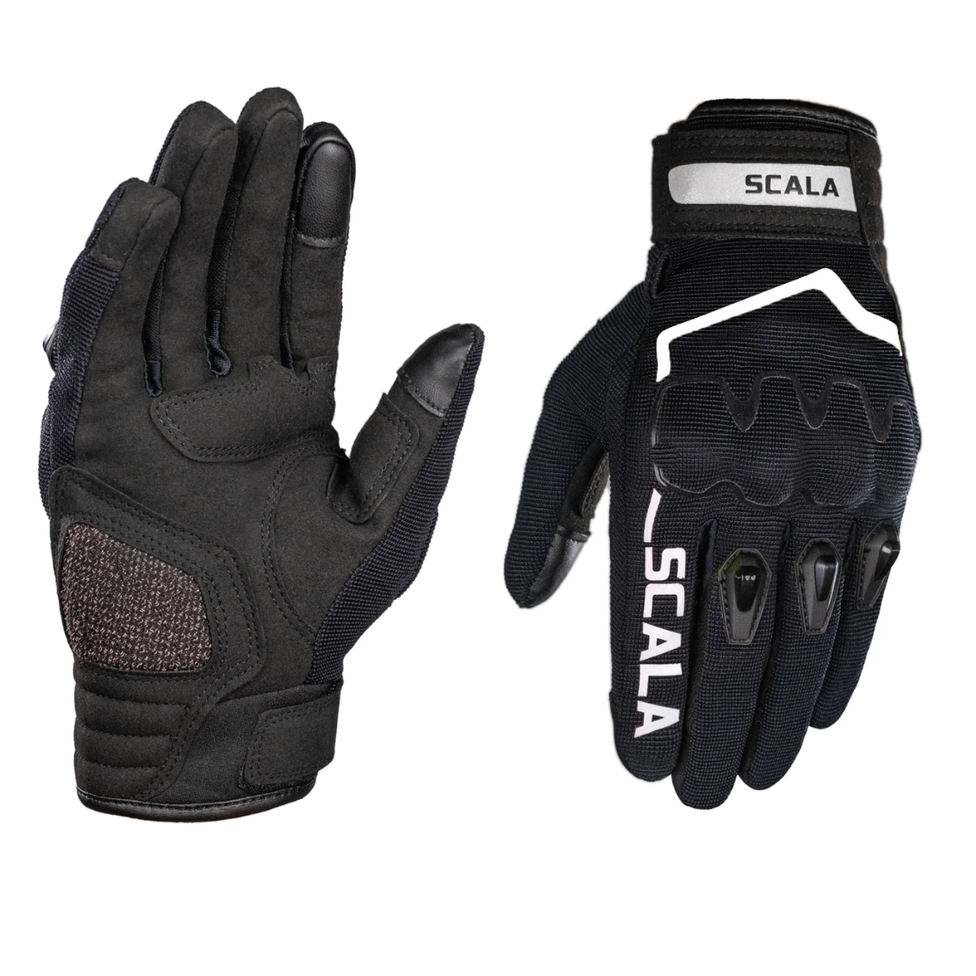 Scala Atlas Glove - Black-White