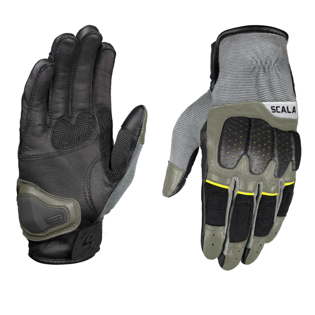 Scala Speed 2 Gloves - Olive Green