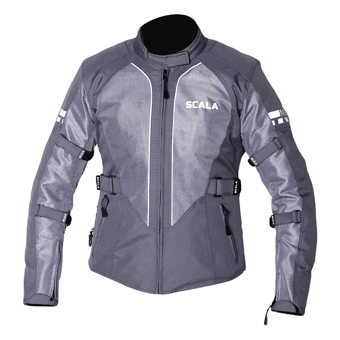 Scala Akira V2 Women Riding Jacket - Gray